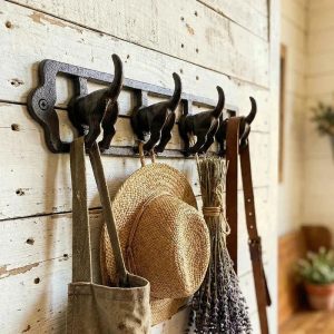 Cast Iron Coat Rack