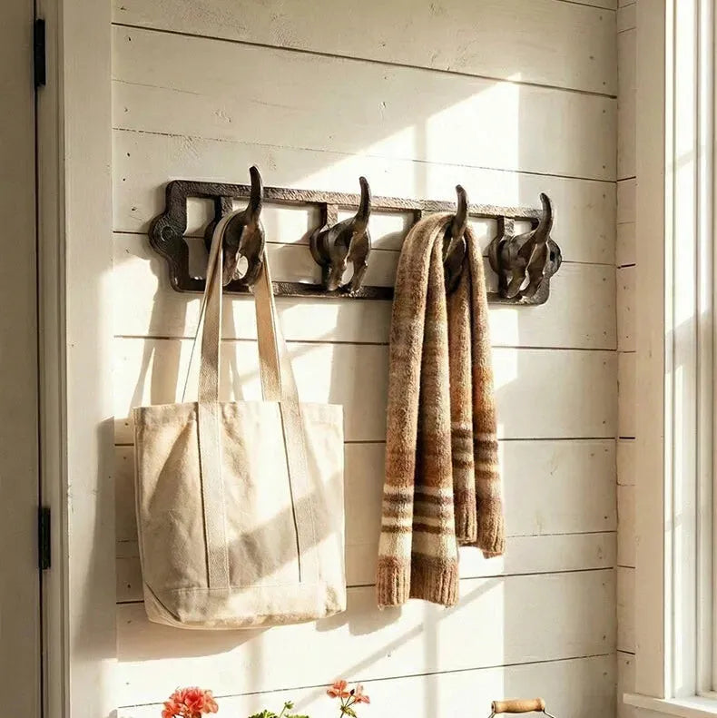 Cast Iron Coat Rack