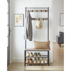 Coat And Shoe Rack