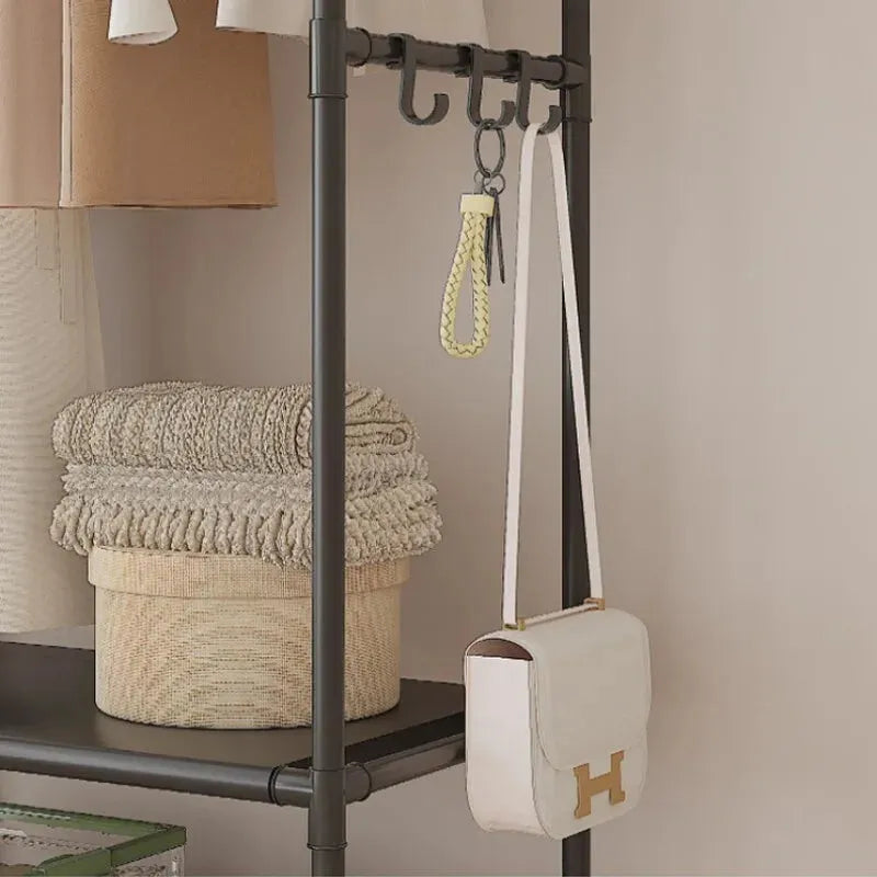 Coat Rack With Storage