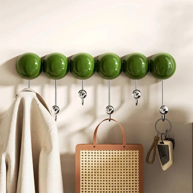 Green Coat Rack