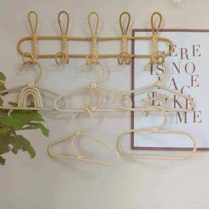 Rattan Coat Rack