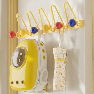 Yellow Coat Rack